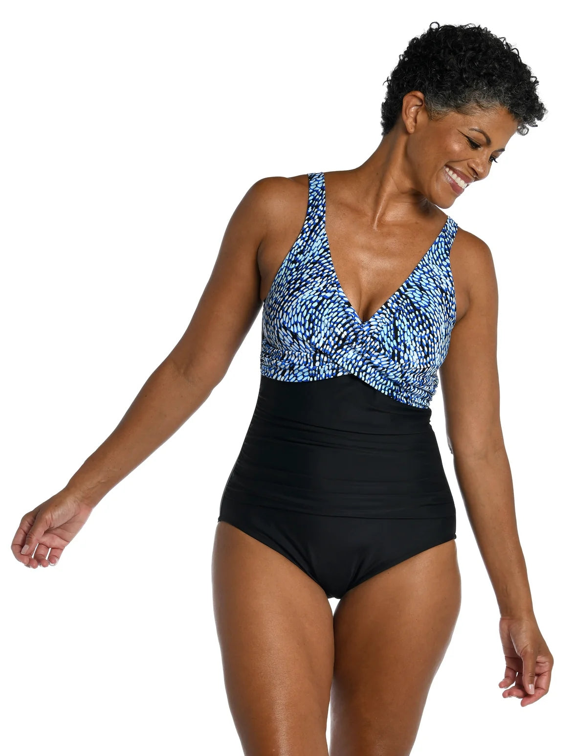 Tidal Wave Wrap Front Mio One Piece