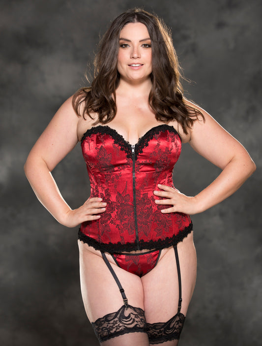 Ultimate Lace Corset in Red
